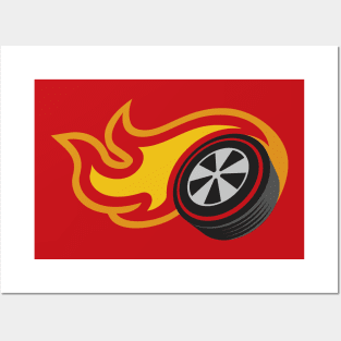 RedLine - Diecast Series Logo (Red) Posters and Art